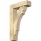 Ekena Millwork Olympic Block Rough Sawn Bracket w/ Offset Brace, Douglas Fir, 6"W x 20"D x 32"H BKT0604X20X32OLY05RDF - alternate 1